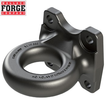 3" Bolt On Towing Eye, 4 Bolt Pattern - Wallace Forge